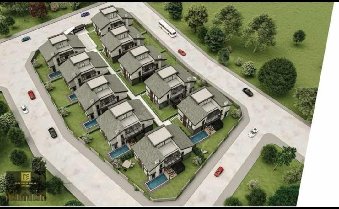 MAXXİMUM'dan 4 Tarafı Yol Villa Arsası Satılık Ve Kat Karşılığı.